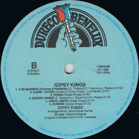 Gipsy Kings - Gipsy Kings (LP) (Near Mint (NM or M-))
