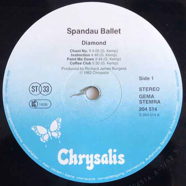 Spandau Ballet - Diamond (LP) (Very Good Plus (VG+))