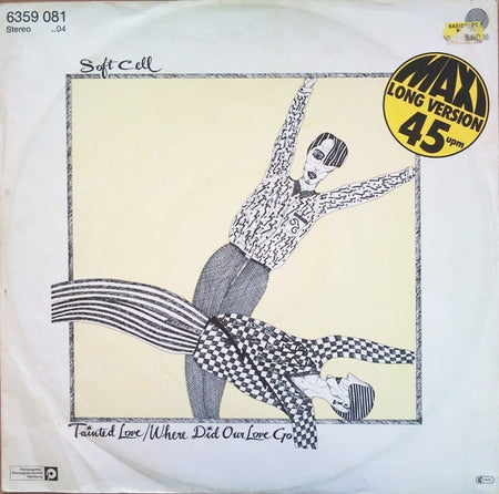 Soft Cell : Tainted Love / Where Did Our Love Go (12", Maxi, Red)