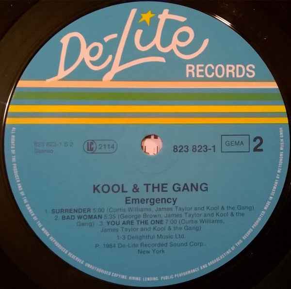 Kool & The Gang - Emergency (LP) (Near Mint (NM or M-))