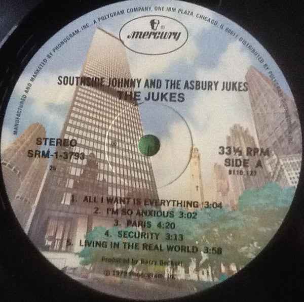 Southside Johnny & The Asbury Jukes - The Jukes (LP) (Near Mint (NM or M-))