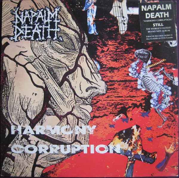Napalm Death - Harmony Corruption (LP) (Near Mint (NM or M-))