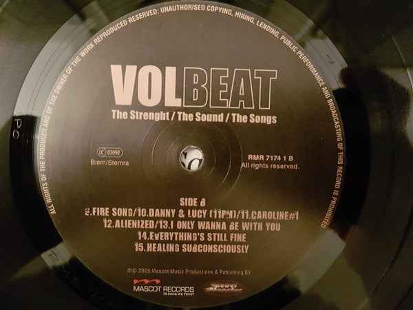 Volbeat - The Strength / The Sound / The Songs (LP) (Near Mint (NM or M-))