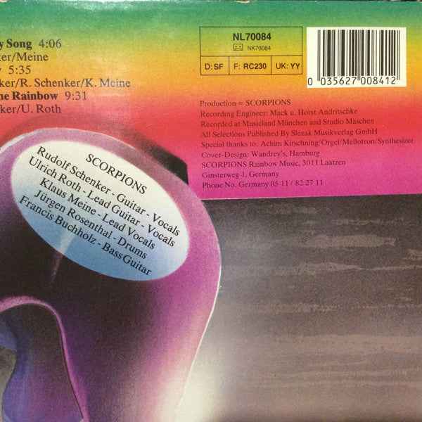 Scorpions - Fly To The Rainbow (LP) (Near Mint (NM or M-))