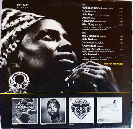 Miriam Makeba - Forbidden Games (LP) (Near Mint (NM or M-))