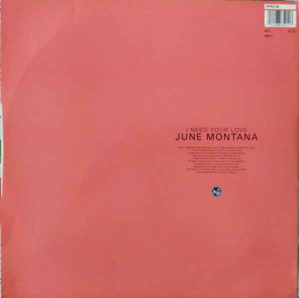 June Montana - I Need Your Love (12") (Near Mint (NM or M-))