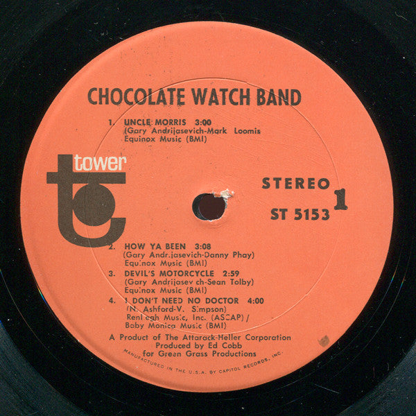 The Chocolate Watchband : One Step Beyond (LP, Album, All)