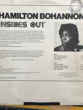 Hamilton Bohannon - Insides Out (LP) (Near Mint (NM or M-))