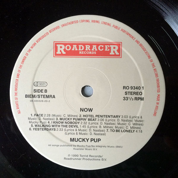 Mucky Pup : Now (LP, Album)