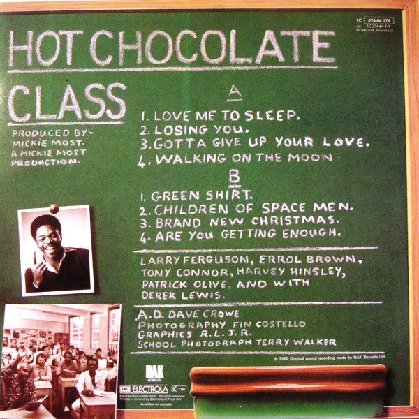 Hot Chocolate : Class (LP, Album)
