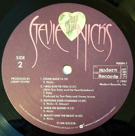 Stevie Nicks : The Wild Heart (LP, Album, All)