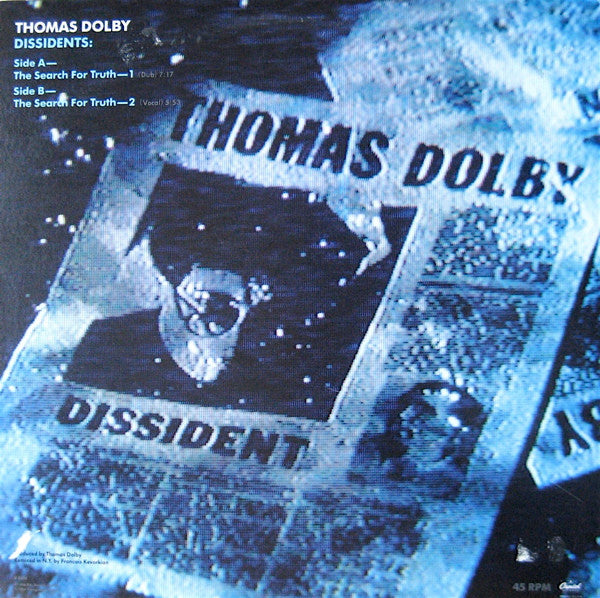 Thomas Dolby : Dissidents: The Search For Truth Parts 1-2 (12", Single)