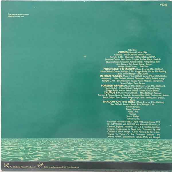 Mike Oldfield - Crises (LP) (Near Mint (NM or M-))
