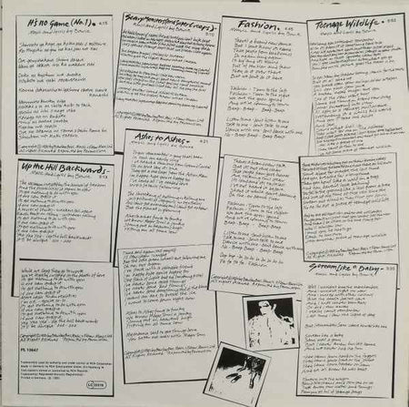David Bowie - Scary Monsters (LP) (Very Good Plus (VG+))
