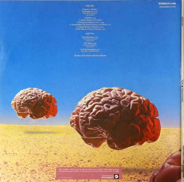 Rush - Hemispheres (LP) (Very Good Plus (VG+))
