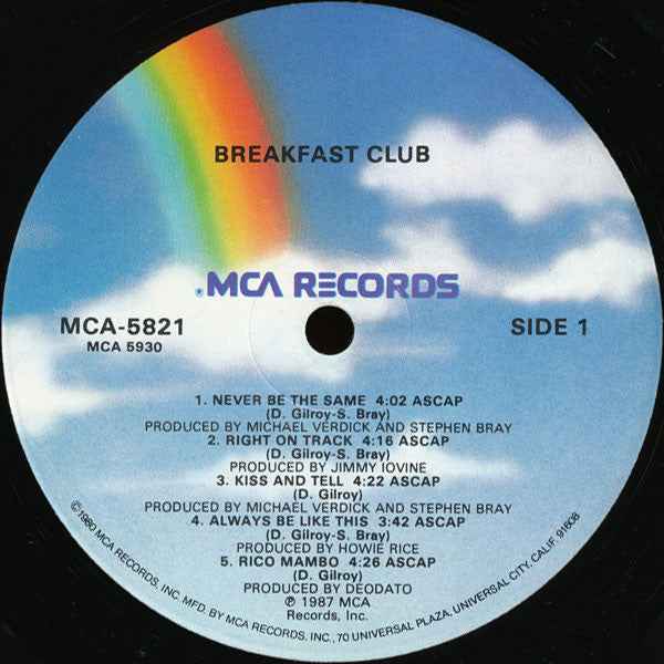 Breakfast Club - Breakfast Club (LP) (Near Mint (NM or M-))