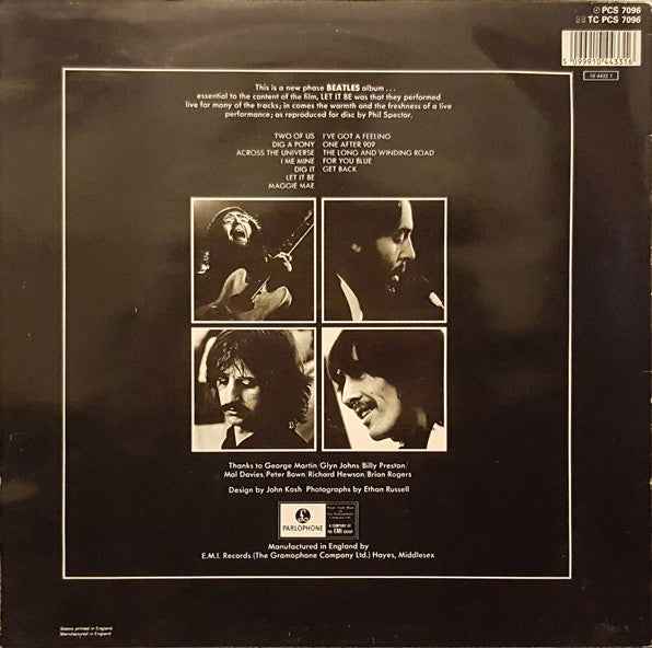 The Beatles - Let It Be (LP) (Near Mint (NM or M-))