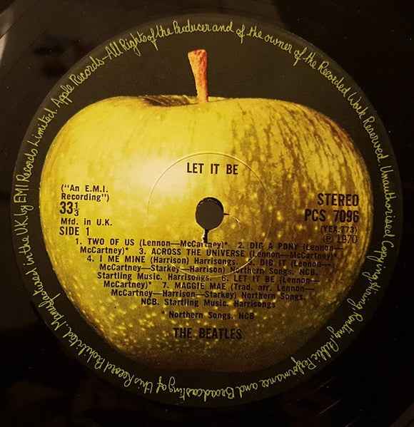 The Beatles - Let It Be (LP) (Near Mint (NM or M-))