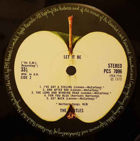 The Beatles - Let It Be (LP) (Near Mint (NM or M-))