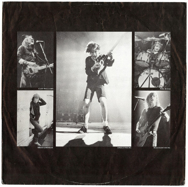 AC/DC : Back In Black (LP, Album)