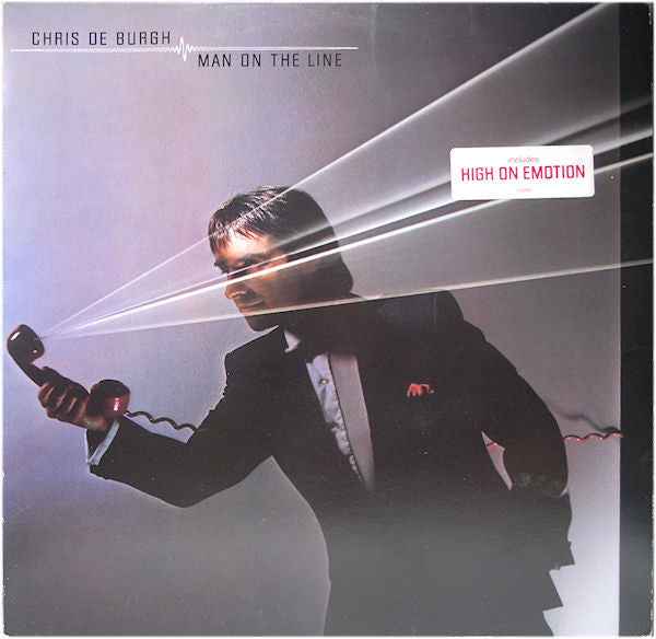 Chris de Burgh - Man On The Line (LP) (Near Mint (NM or M-))