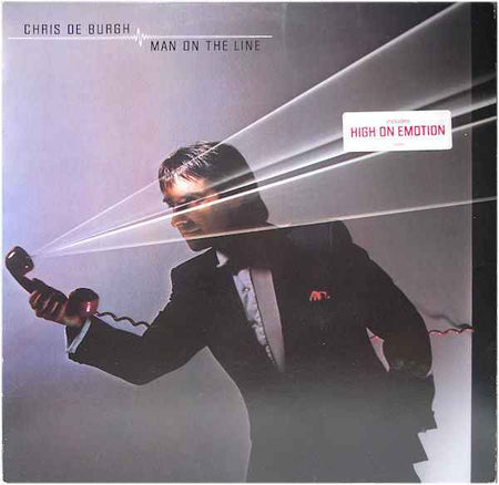 Chris de Burgh - Man On The Line (LP) (Near Mint (NM or M-))