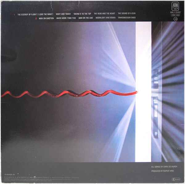 Chris de Burgh - Man On The Line (LP) (Near Mint (NM or M-))