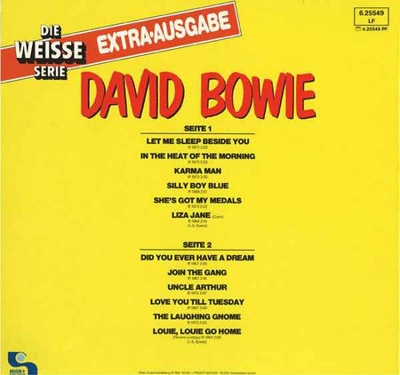 David Bowie - Extra-Ausgabe (LP) (Near Mint (NM or M-))