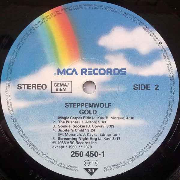 Steppenwolf - Gold (Their Great Hits) (LP) (Near Mint (NM or M-))