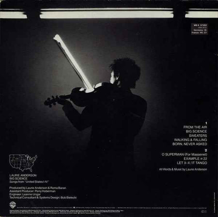Laurie Anderson - Big Science (LP) (Near Mint (NM or M-))