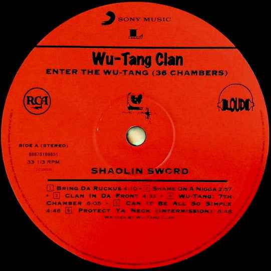 Wu-Tang Clan - Enter The Wu-Tang (36 Chambers) (LP) (Near Mint (NM or M-))