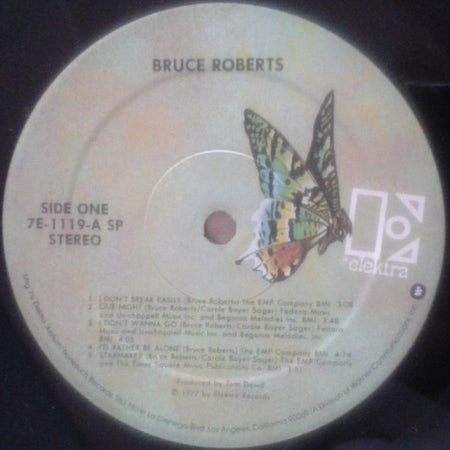 Bruce Roberts : Bruce Roberts (LP, Album)