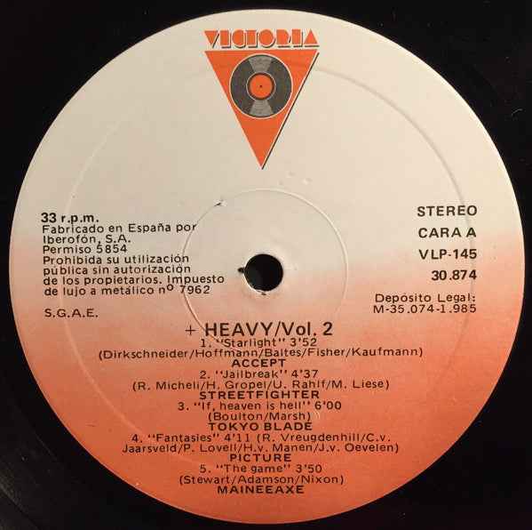 Various - + Heavy / Vol. 2 (LP) (Near Mint (NM or M-))