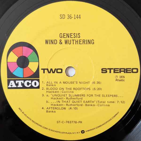 Genesis - Wind & Wuthering (LP) (Very Good Plus (VG+))