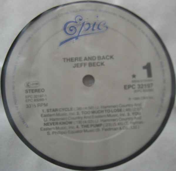 Jeff Beck - There & Back (LP) (Near Mint (NM or M-))