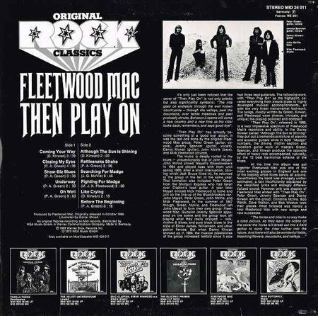 Fleetwood Mac - Then Play On (LP) (Near Mint (NM or M-))