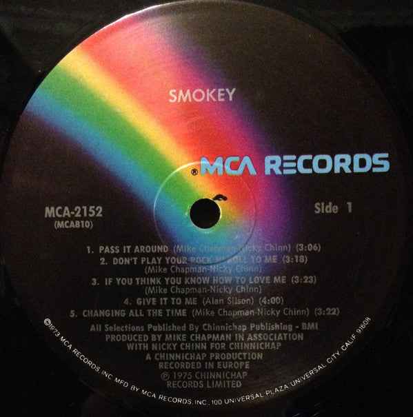 Smokie - Smokey (LP) (Near Mint (NM or M-))