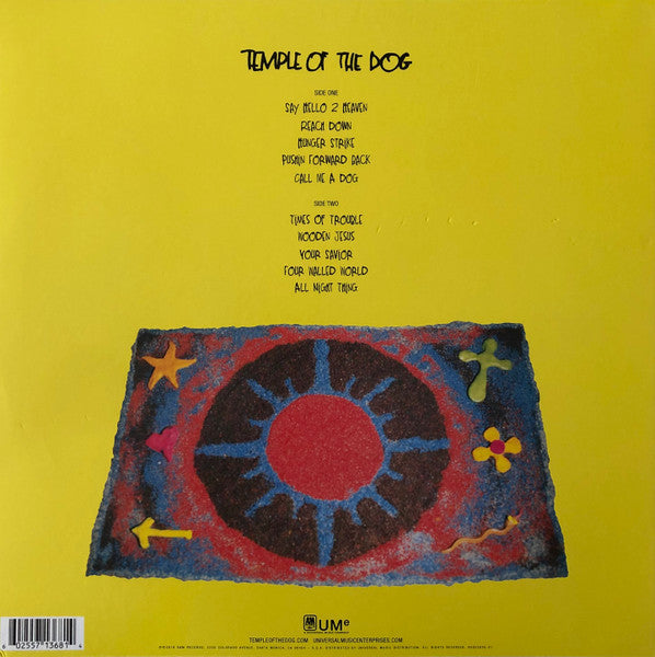 Temple Of The Dog : Temple Of The Dog (LP, Album, RE, RM)