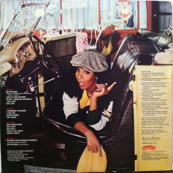 Donna Summer : On The Radio - Greatest Hits Vol. I & II (2xLP, Comp, P/Mixed, 16 )