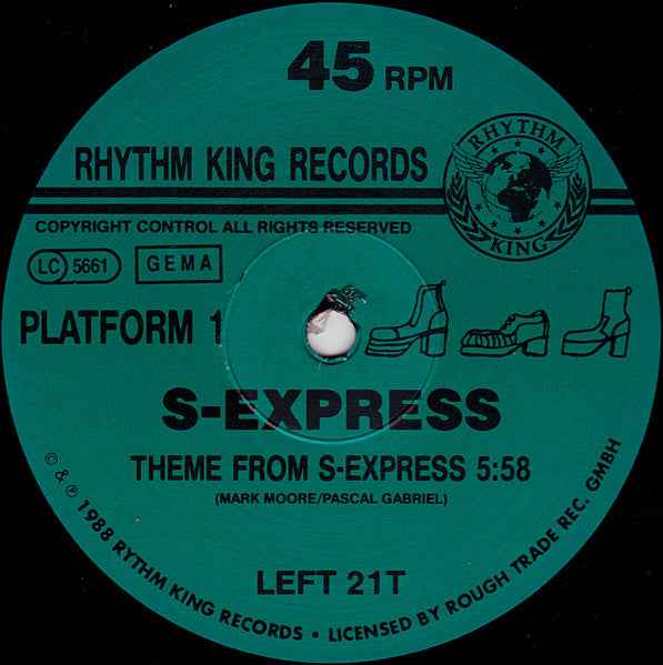 S'Express - Theme From S-Express (12") (Very Good Plus (VG+))
