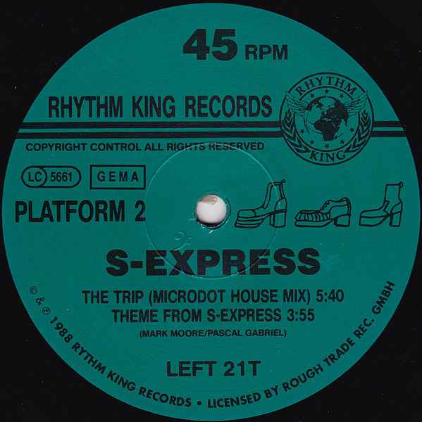 S'Express - Theme From S-Express (12") (Very Good Plus (VG+))