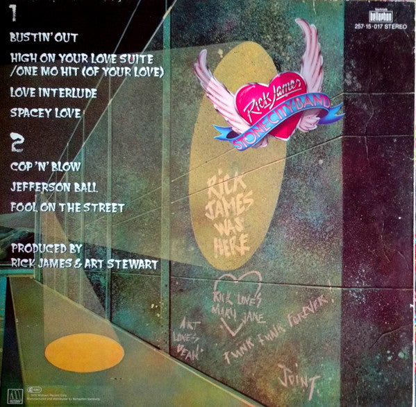 Rick James : Bustin' Out Of L Seven (LP, Album, RE)