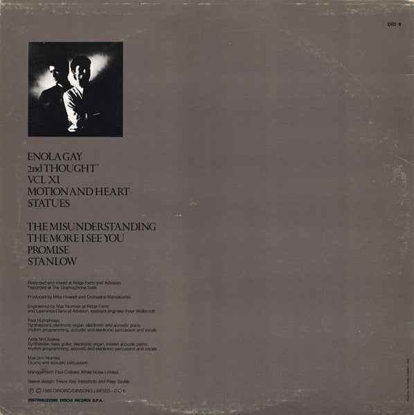 Orchestral Manoeuvres In The Dark - Organisation (LP) (Near Mint (NM or M-))