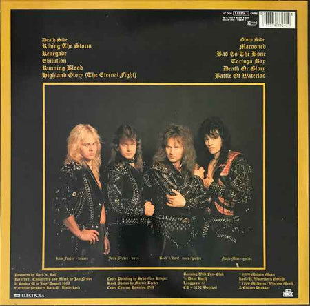 Running Wild - Death Or Glory (LP) (Very Good Plus (VG+))